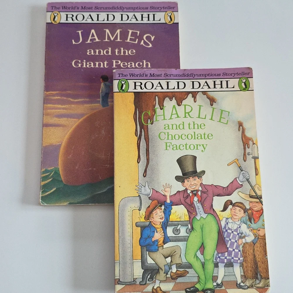 Charlie And The Chocolate Factory And James And Giant Peach By Roald Dahl Books